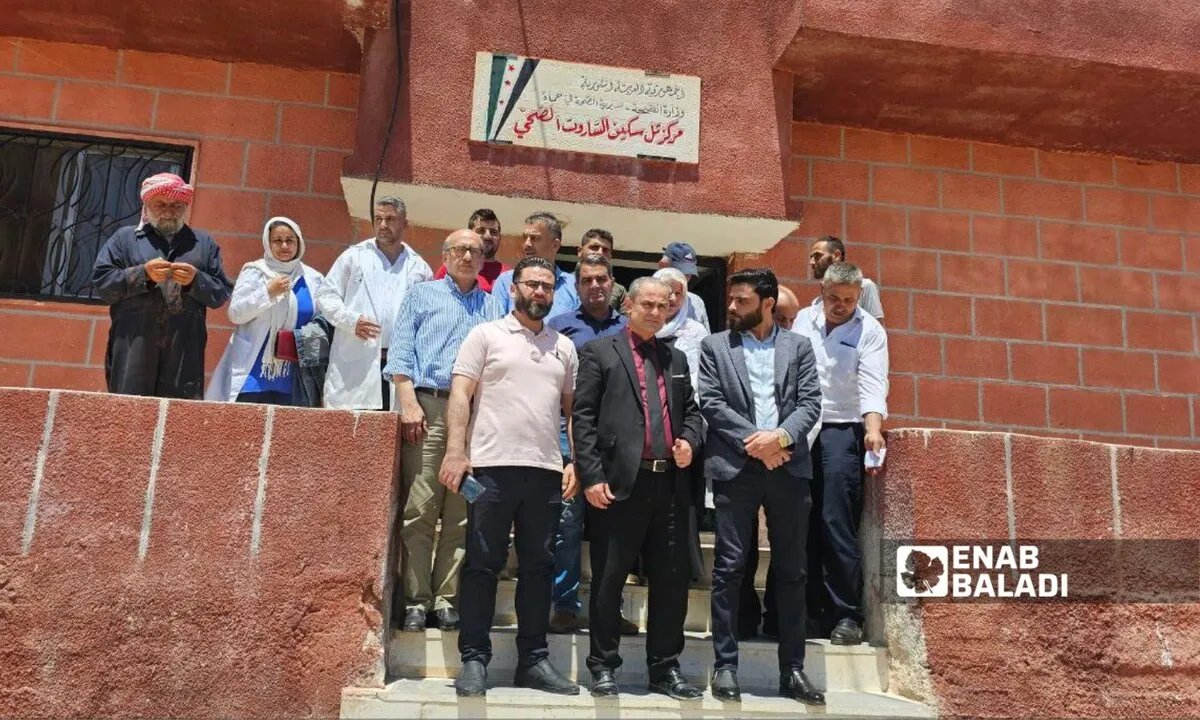 مركز صحي جديد يضيء الأمل لـ 25 ألف نسمة في ريف حماة الغربي