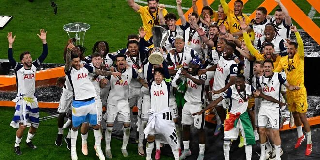 توتنهام يقتنص لقب الدوري الأوروبي بفوز مثير على مانشستر يونايتد