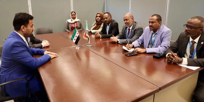 وزيرا الصحة السوري والسوداني يبحثان تعزيز التعاون الدوائي وتبادل الخبرات