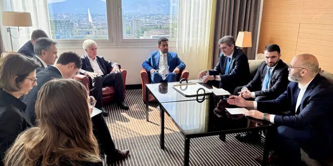 وزير الصحة يبحث مع البنك الدولي سبل حصول سوريا على منحة صندوق الجوائح لمواجهة الأزمات الصحية