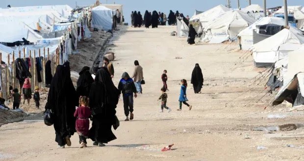 زيارة تاريخية: وفد حكومي سوري يتفقد مخيم الهول لأول مرة بعد اتفاق مع قوات سوريا الديمقراطية