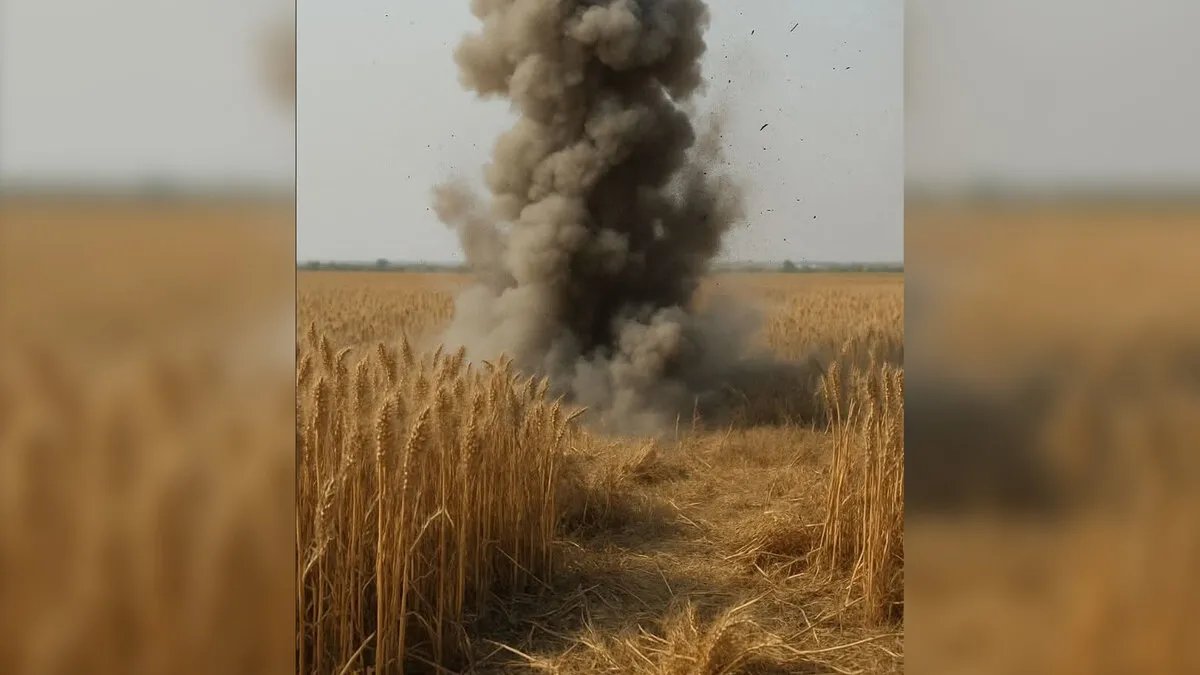 مأساة في دير الزور: فتاة تصاب بجروح خطيرة جراء انفجار مخلفات الحرب أثناء الحصاد