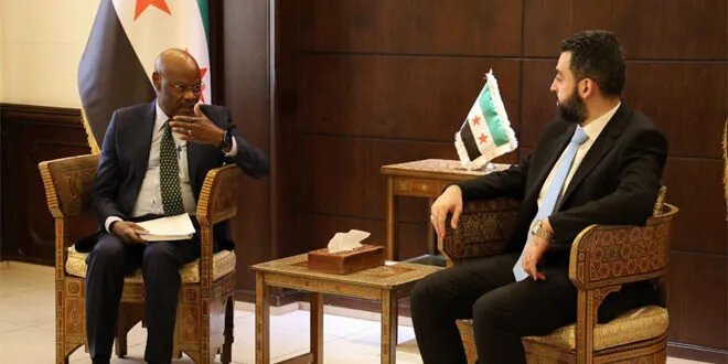 وزير الإدارة المحلية يبحث مع الأمم المتحدة تعزيز التعاون الإنمائي في سوريا