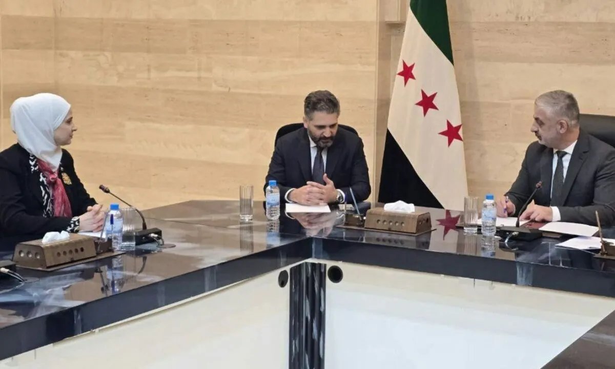 أول ظهور رسمي لعلي كده أميناً عاماً لرئاسة الجمهورية السورية: تفاصيل اللقاء مع مرشح لمنصب معاون وزير الثقافة