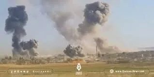 المعارضة السورية تشن هجوماً مضاداً في ريف حلب الغربي رداً على قصف النظام وسط نزوح واسع