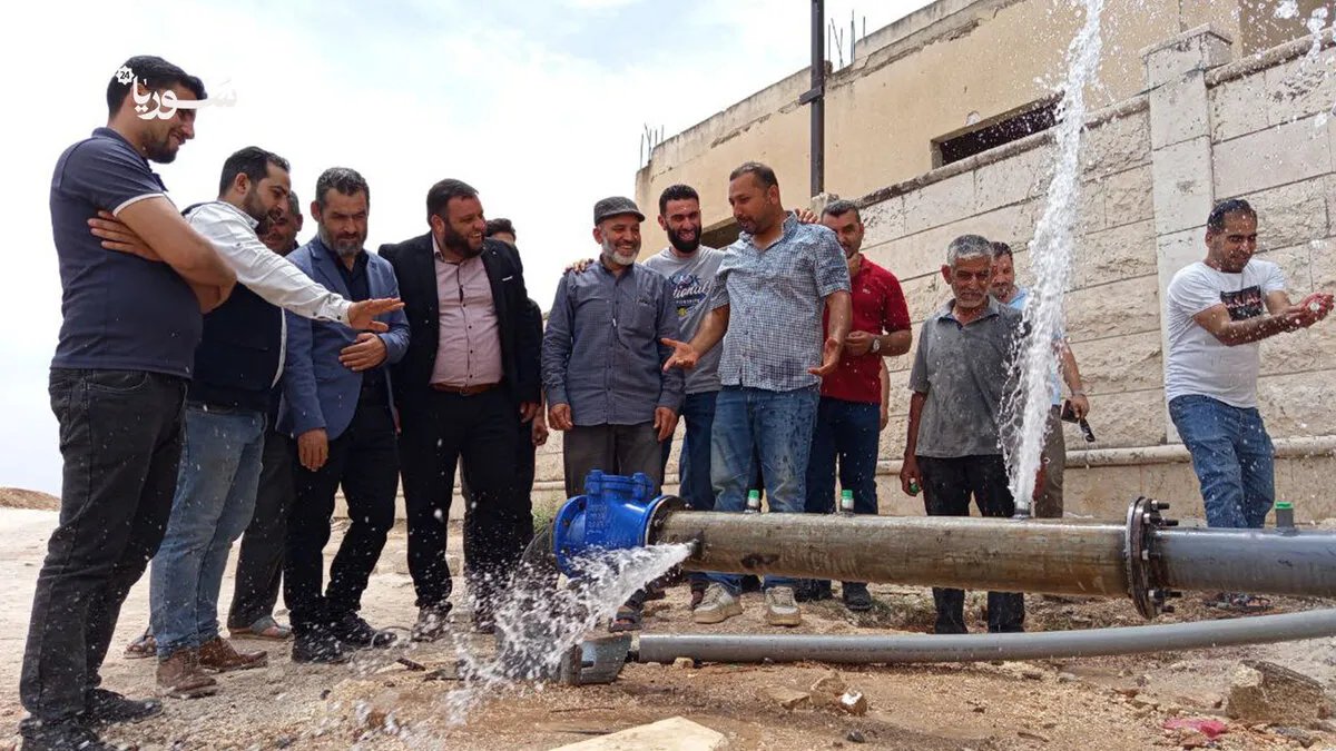 حلفايا تتنفس: بئر جديد يروي عطش 5000 نسمة بدعم المغتربين