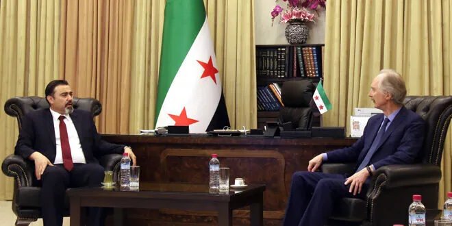 وزير التربية السوري والمبعوث الأممي يبحثان تطوير التعليم في سوريا ومواجهة التحديات