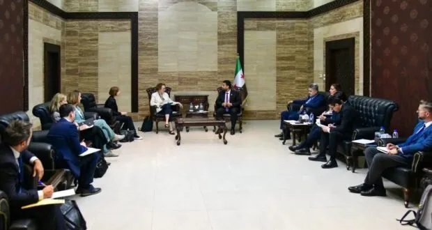 وزير الصحة السوري يبحث مع ألمانيا تعزيز التعاون الصحي وإعادة بناء القطاع المتضرر