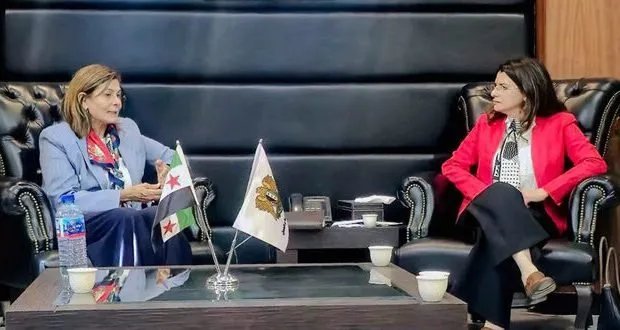 وزيرة الشؤون الاجتماعية تبحث مع منظمة العمل الدولية سبل دعم سوق العمل السوري وتطوير التدريب المهني
