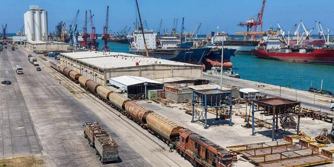 خبر سار: أول قطار قمح ينطلق من طرطوس لإغاثة دمشق!