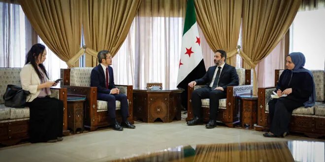 وزير الخارجية السوري يبحث مع القائم بالأعمال الياباني تعزيز العلاقات الثنائية