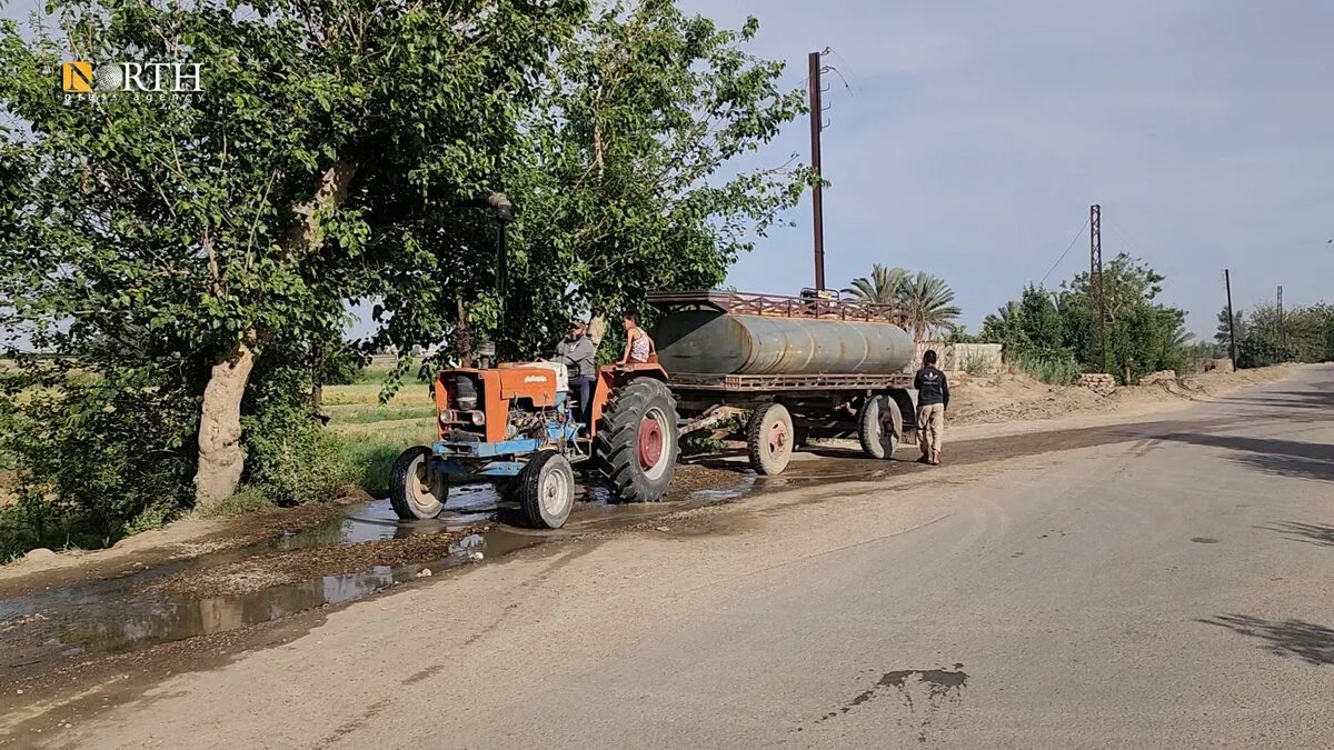 عطش مزمن: ألف عائلة في ريف دير الزور الغربي تواجه أزمة مياه مستمرة منذ 14 عامًا