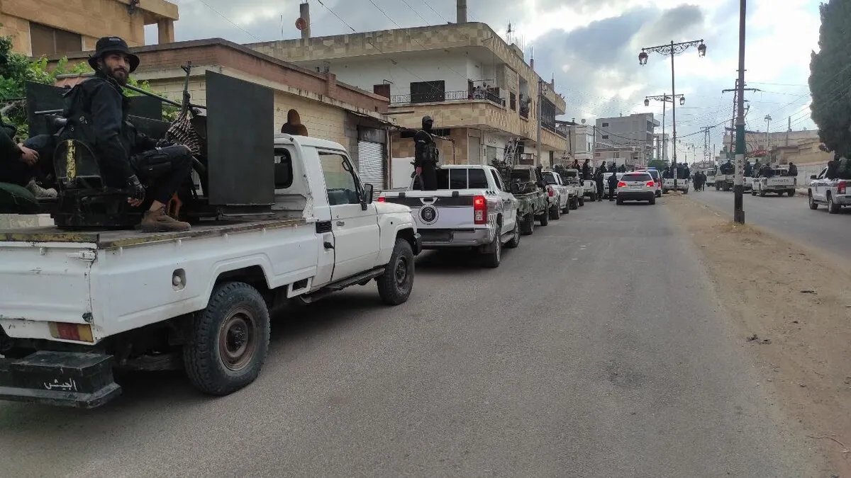 حملة مكثفة للأمن الداخلي في درعا لمصادرة الأسلحة وملاحقة الخارجين عن القانون