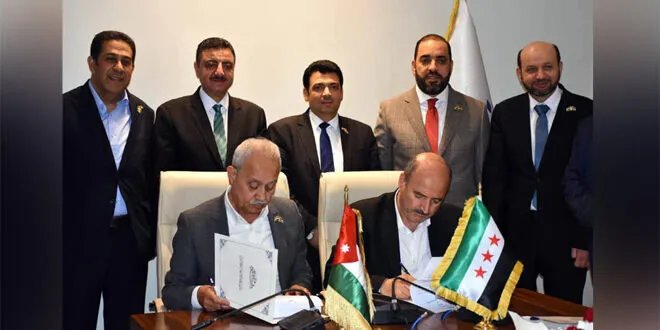 اتفاقية تاريخية لتعزيز التجارة والاستثمار بين دمشق وعمّان