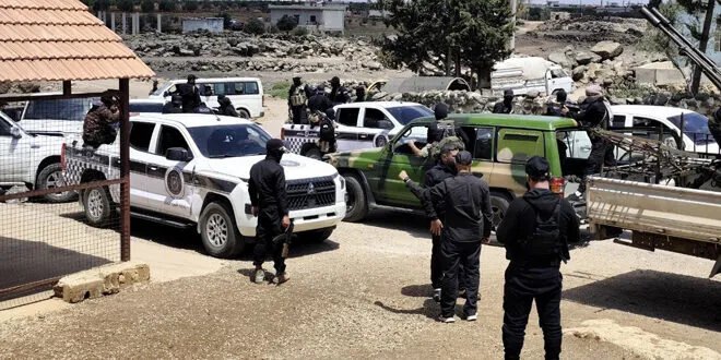 حملة أمنية واسعة لقوى الأمن الداخلي في ريف درعا تستهدف السحيلية وإبطع