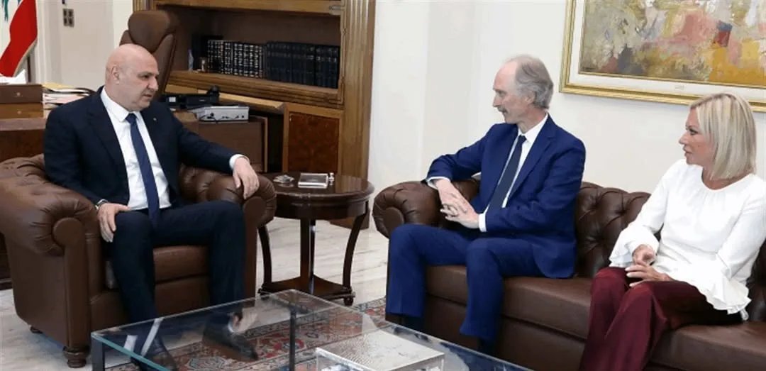 عون وبيدرسون يناقشان الحدود وأزمة اللاجئين السوريين: هل تلوح في الأفق حلول؟