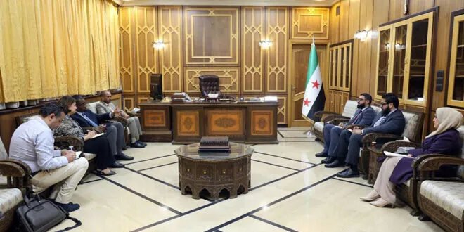 وزير العدل يبحث مع برنامج الأمم المتحدة الإنمائي دعم إعادة إعمار البنية التحتية القضائية في سوريا