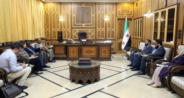 وزير العدل يبحث مع برنامج الأمم المتحدة الإنمائي دعم إعادة إعمار البنية التحتية القضائية وتعزيز العدالة في سوريا