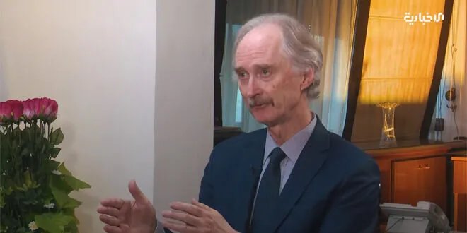 بيدرسون: إجماع دولي على دعم سوريا وتفاؤل بتحسن اقتصادي بعد رفع العقوبات