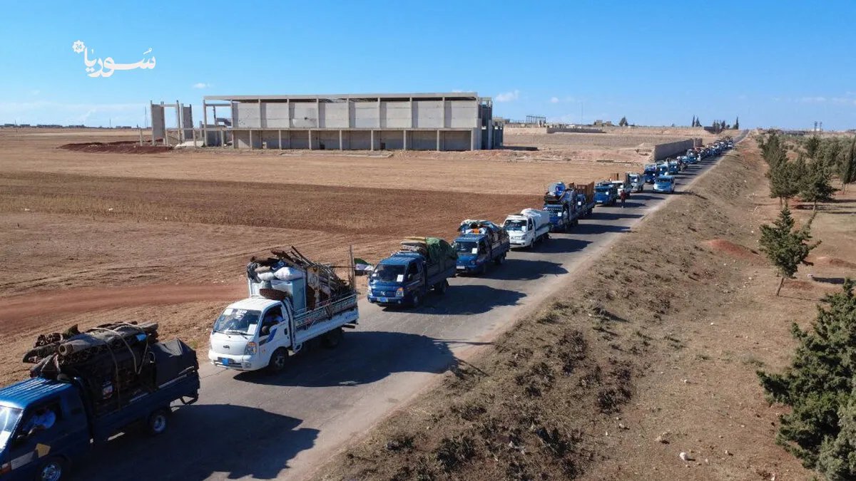 بهجة العودة: خان شيخون تستقبل دفعة جديدة من العائدين قبل عيد الأضحى