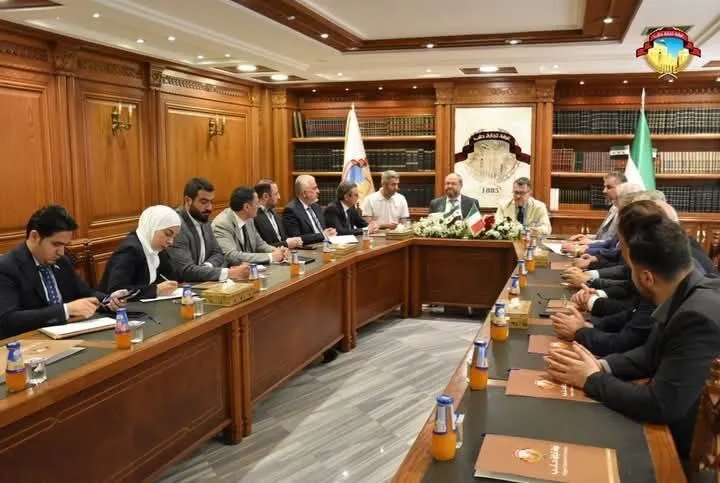 السفير الإيطالي يبشر تجار حلب: شركات إيطالية تتطلع للاستثمار في سوريا