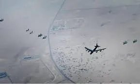 رصد أنشطة إيرانية وعمليات تهريب يدفع الطيران الأمريكي لتكثيف نشاطه على الحدود العراقية السورية