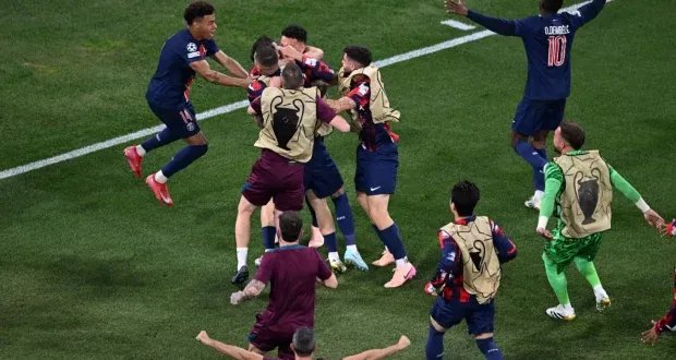 باريس سان جيرمان يحقق حلم التتويج بدوري أبطال أوروبا بفوز ساحق على إنتر ميلان