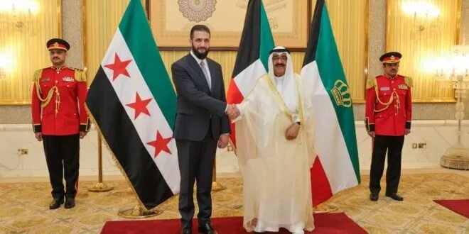 الرئيس الأسد ينهي مباحثاته مع أمير الكويت في دمشق