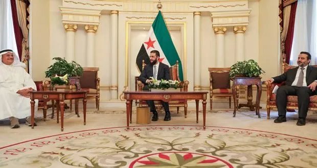 الرئيس الشرع ووزير الخارجية يبحثان فرص الاستثمار والتنمية في سوريا مع رجال أعمال بالكويت