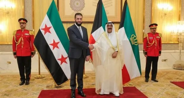 الرئيس الشرع وأمير الكويت يختتمان قمة مباحثات ثنائية