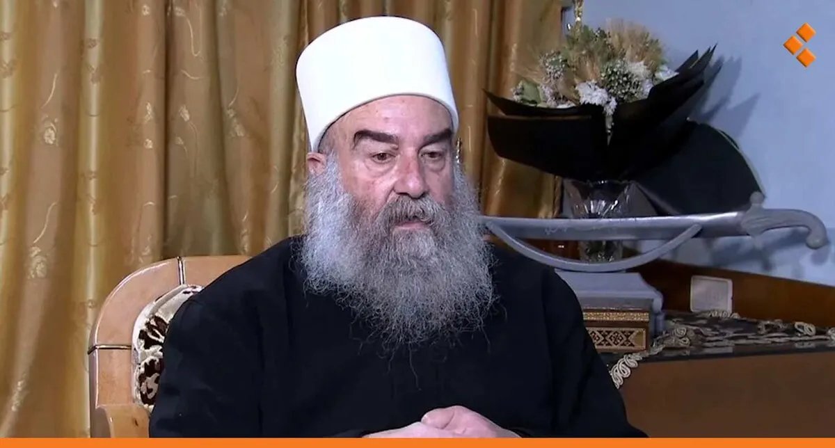 الشيخ الهجري: لن نتخلى عن السلاح حتى تحقيق الاستقرار في سوريا