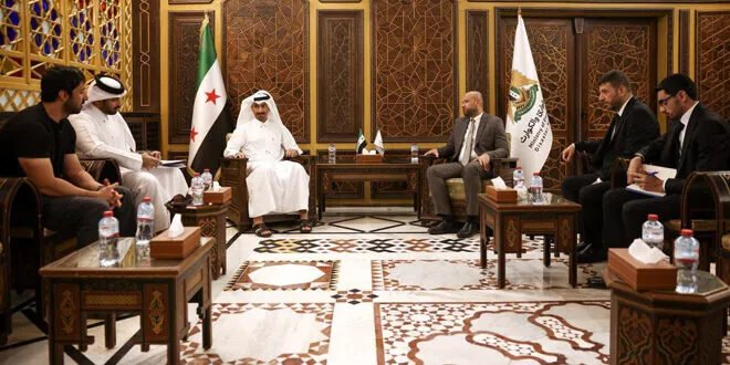 سوريا وقطر تبحثان تعزيز التعاون في الاستجابة للطوارئ وتدريب فرق الدفاع المدني