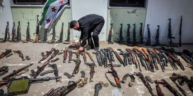 حمص: مبادرة مجتمعية لتسليم الأسلحة لقوى الأمن الداخلي تعزيزاً للأمن والاستقرار