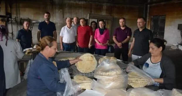 اتحاد عمال طرطوس يحتفي بعمال مخبز الجولان الآلي بمناسبة عيد الأضحى