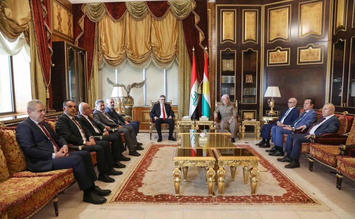 مباحثات حول مستقبل سوريا.. هيئة التفاوض تلتقي مسعود بارزاني لتعزيز التعاون السياسي