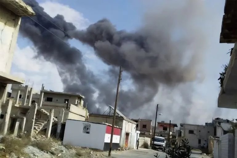 غارات إسرائيلية تستهدف مواقع لحزب الله في القصير بريف حمص وتوقع قتلى وجرحى