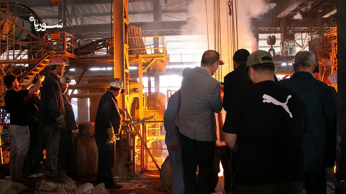 بعد سنوات من التوقف: إعادة إحياء معمل حديد حماة يبعث الأمل في الاقتصاد المحلي