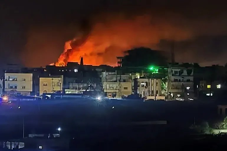 تصعيد خطير: غارات إسرائيلية على درعا بعد إعلان مجموعة "كتائب الضيف" مسؤوليتها عن قصف الجولان