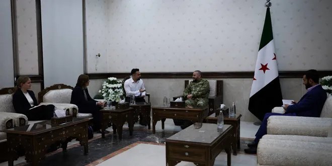 وزير الدفاع السوري يبحث مع القائمة بأعمال السفارة السويدية تعزيز التعاون المشترك