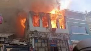 طفلان سوريان ينجوان من حريق في تركيا بالقفز من شرفة المنزل