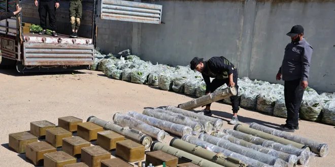 إحباط محاولة تهريب أسلحة متطورة إلى لبنان في القصير