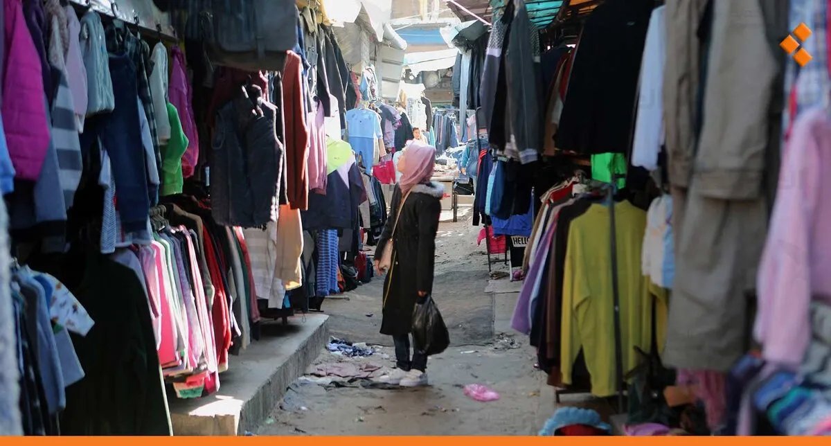 مع اقتراب العيد.. "البالة" تغزو أسواق دمشق وتنافس الألبسة الجديدة بأسعارها المغرية