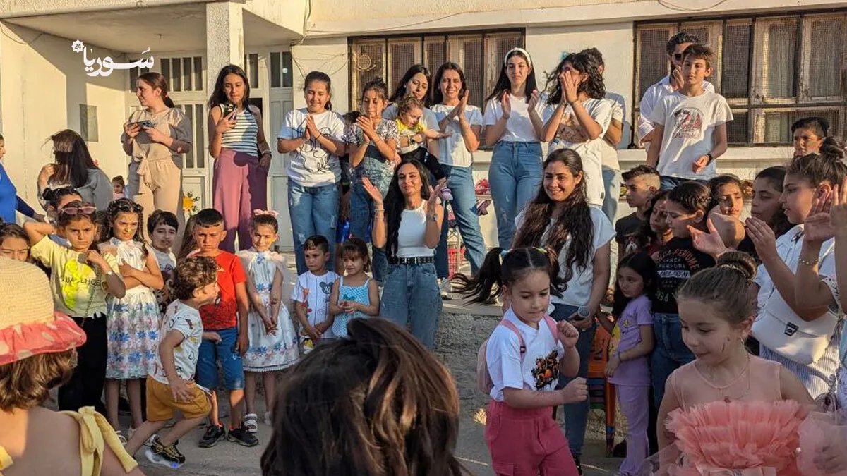 في السويداء: أطفال يرسمون سوريا بالأمل في عيدٍ يرفض الحرب