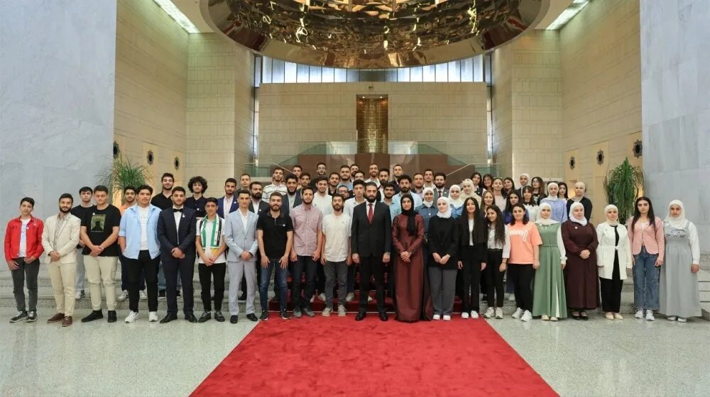 الرئيس الشرع: الشباب عماد إعادة الإعمار وصناع مستقبل سوريا المشرق