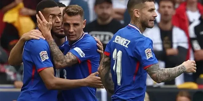 فرنسا تكتسح ألمانيا وتحصد برونزية دوري الأمم الأوروبية