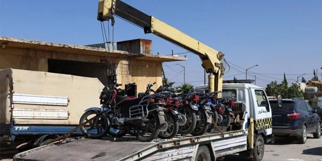 إدلب تشن حملة مكثفة للحد من حوادث الدراجات النارية قبل عيد الأضحى