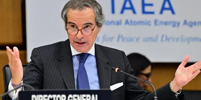 غروسي: الوكالة الدولية للطاقة الذرية تتعهد بتعاون مثمر وتقديم مساعدات ملموسة لسوريا