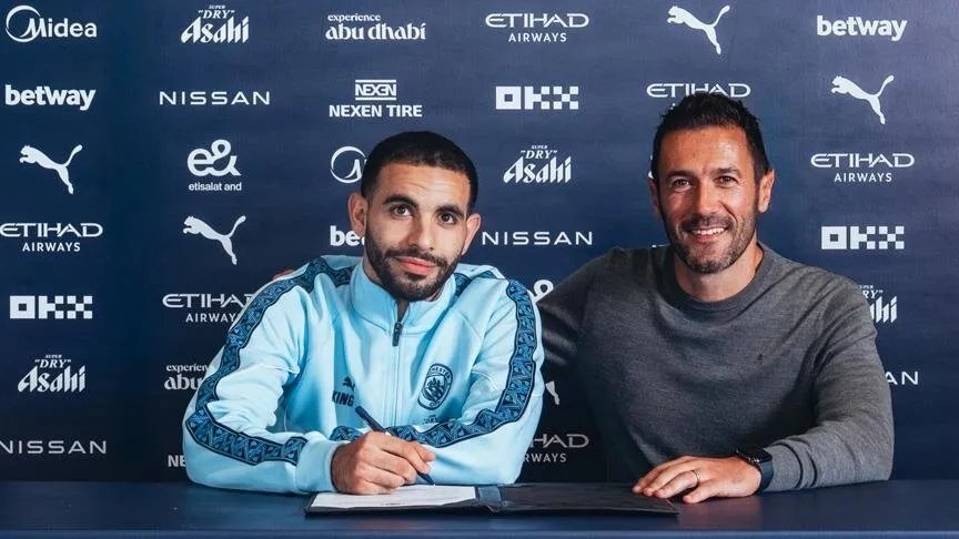 رسميًا: مانشستر سيتي يعزز صفوفه بالجزائري ريان آيت نوري حتى 2030