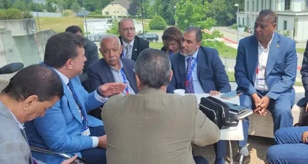 مباحثات سورية مصرية لتعزيز التعاون في التدريب والتأهيل على هامش مؤتمر العمل الدولي