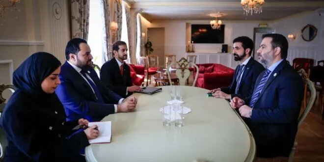 الشيباني يبحث مع وزير قطري في أوسلو ملفي الأسلحة الكيميائية والطاقة